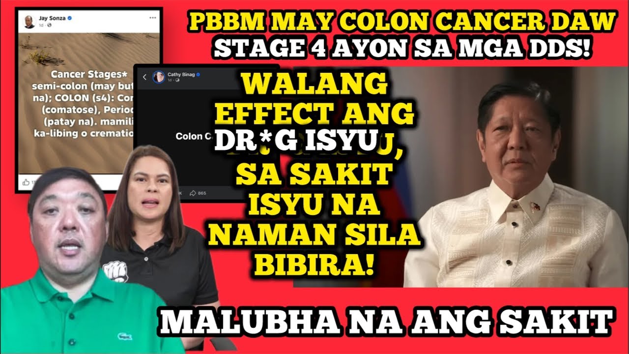 Kent Garcia is live! HALA! PBBM MAY COLON CANCER? USAP-USAPAN NGAYON NG MGA DDS!