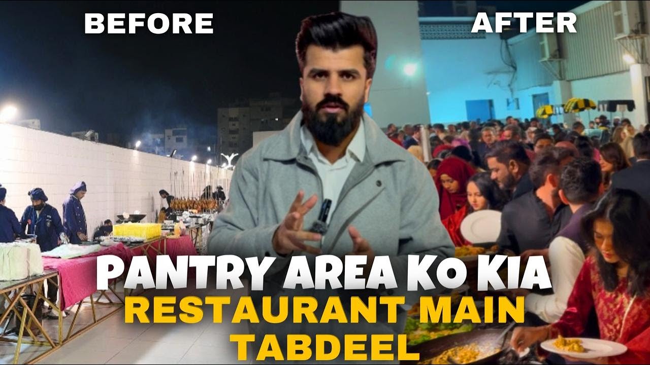 Pantry Area Ko Kia Restaurant Main Tabdeel | SIRAJ CATERERS