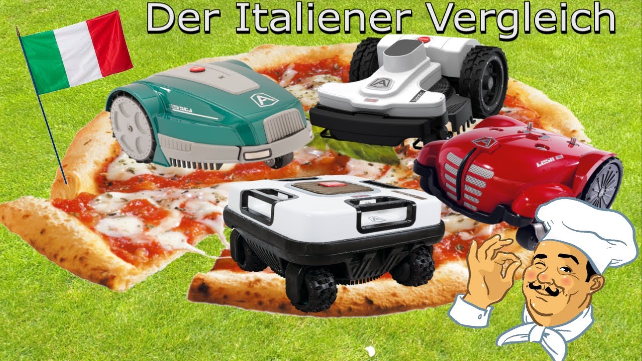 Der Italiener Vergleich! - Welchen Zuccetti Ambrogio Mähroboter soll ich kaufen - Illitec Mähroboter
