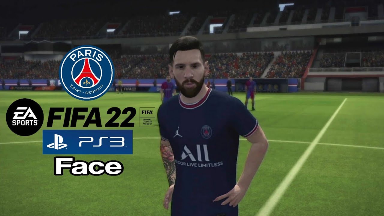 FIFA 22 PSG Faces PS3