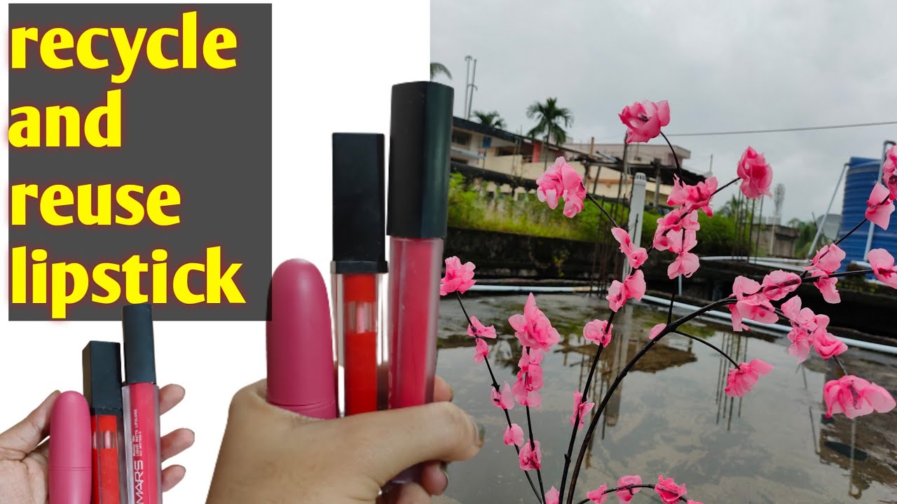 Recycle and reuse lipstick || Best Out of Waste Ideas