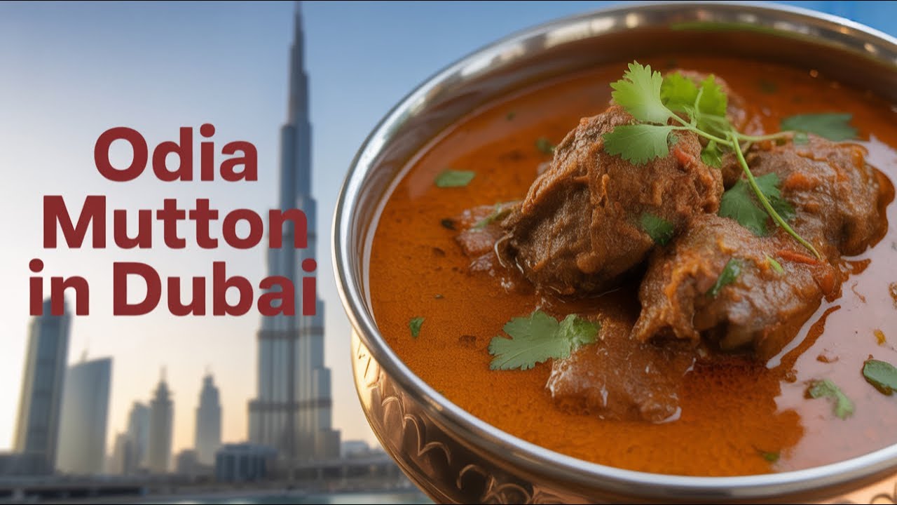 Odia Style Cooking in Dubai | Mudi Mutton Recipe