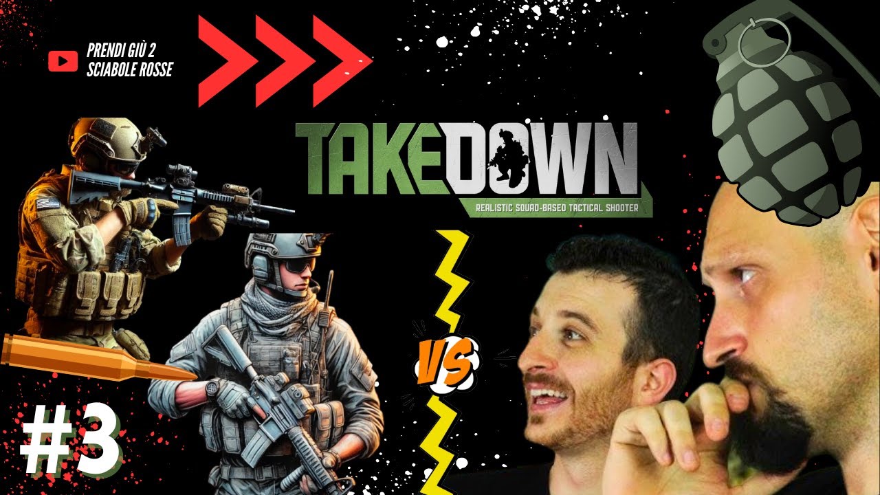 ACCETTIAMO LA SFIDA DEI QDSS | Takedown: Red Sabre ITA #3