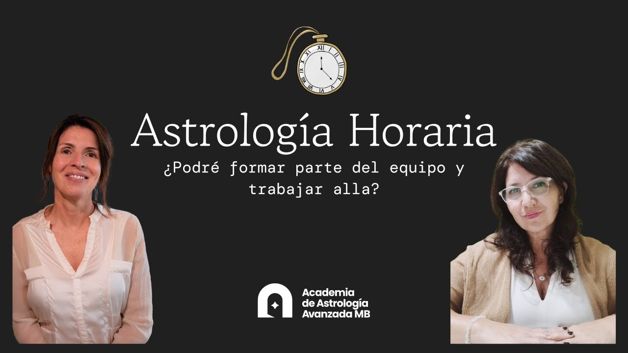 Astrología Horaria con Maru Sidahmed