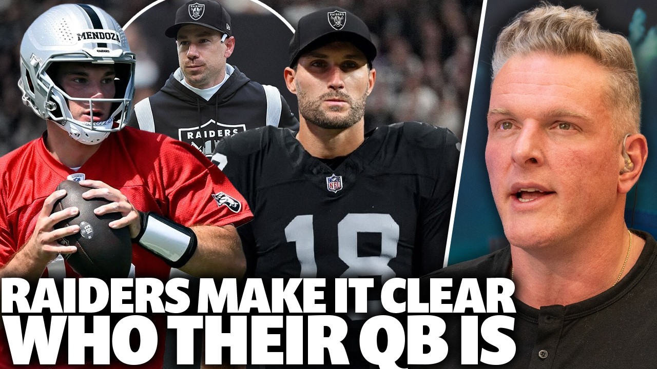 Raiders HC Klint Kubiak Clarifies Exactly Who Their QB Will Be...