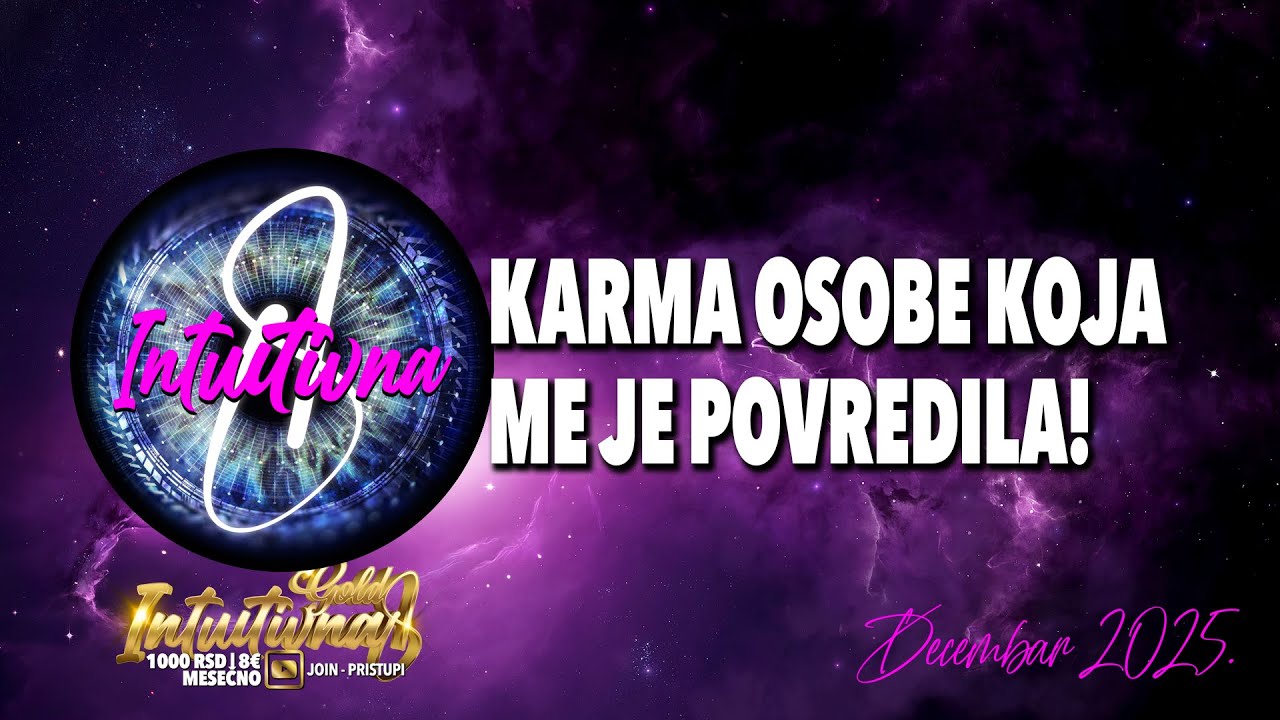 🌟KARMA OSOBE KOJA ME JE POVREDILA!🌟 Tarot citanje 🔮 Grupno otvaranje @Intuitivna8