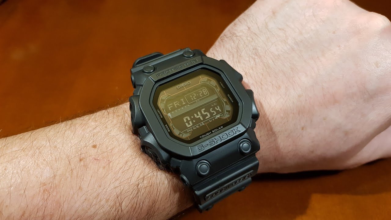 Casio G-Shock GX-56BB-1ER KING - unboxing, prezentacja, przymiarka i porównanie