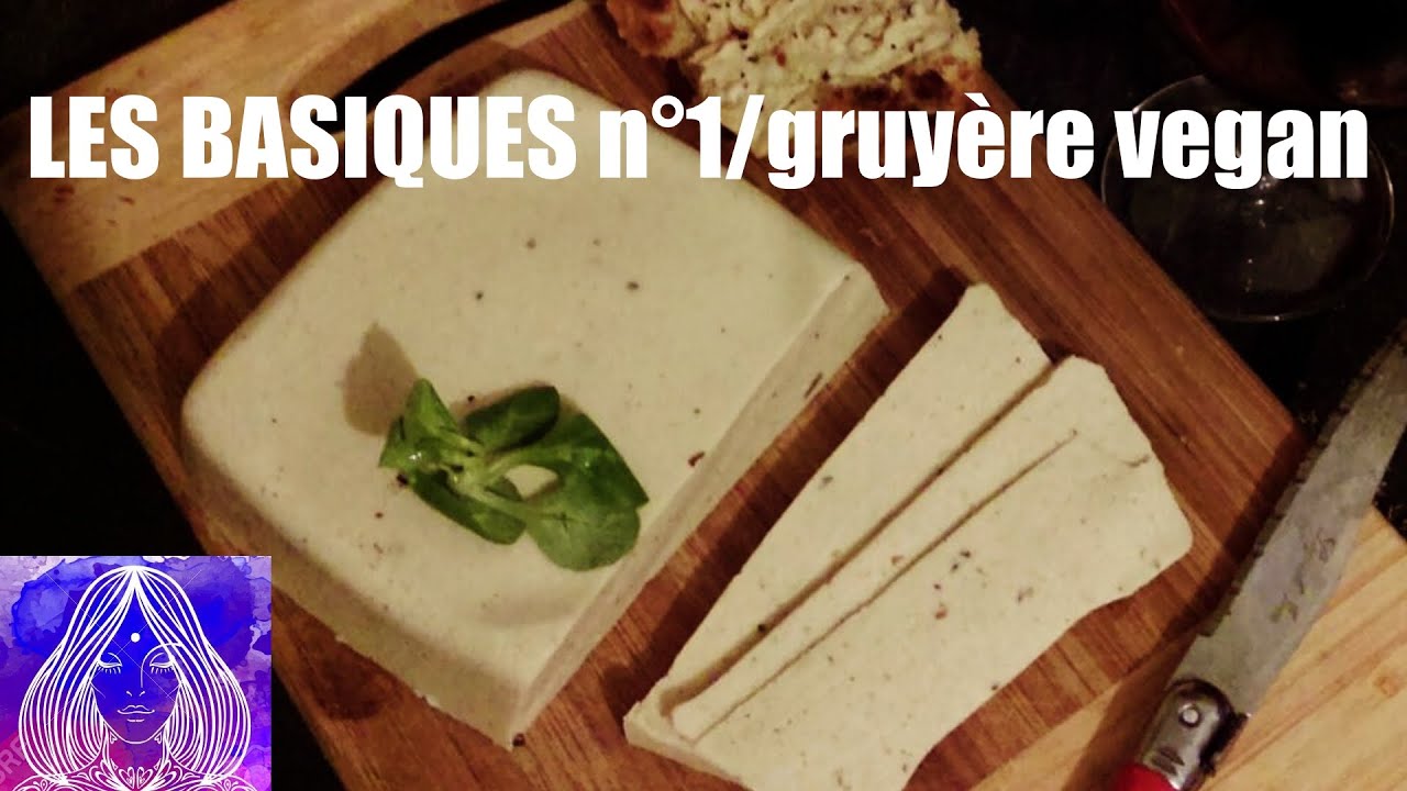 LES BASIQUES n°16 gruyère vegan/vegan swiss cheese/faux-mage