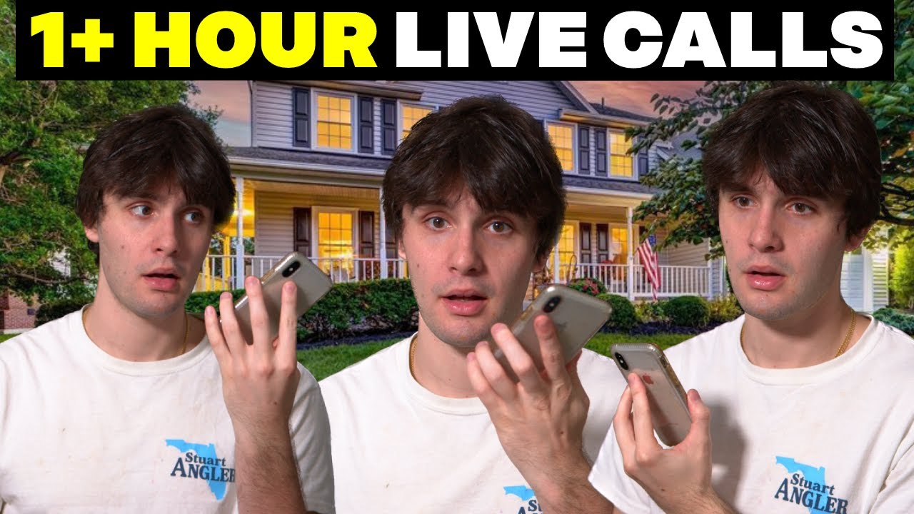 The Ultimate Cold Calling Challenge: 1+ Hours of LIVE CALLS! (Wholesaling Real Estate)