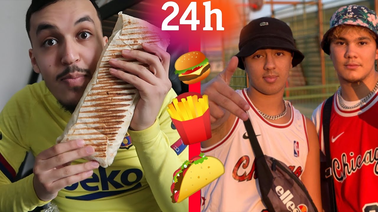 JE MANGE CE QUE ADEM ET BILAL DECIDE PENDANT 24H !