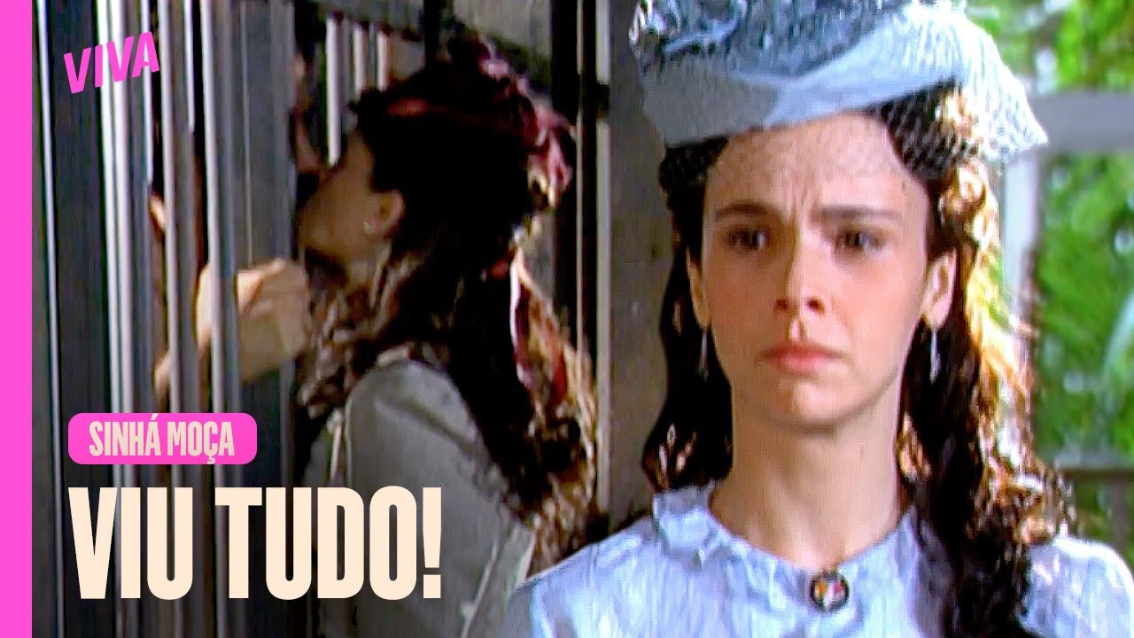 NO FLAGRA! SINHÁ MOÇA PEGA RAFAEL E JULIANA SE BEIJANDO NA CADEIA | SINHÁ MOÇA | CAPÍTULO 63 | VIVA