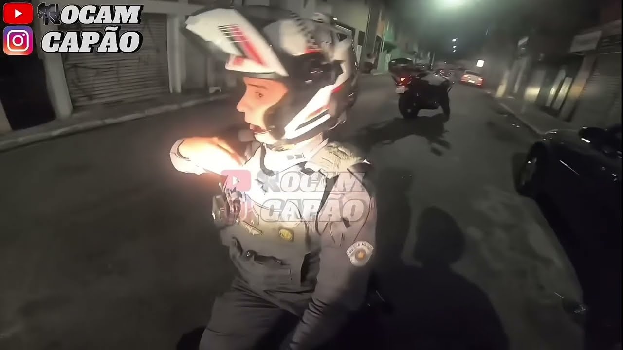 NÃO AGUENTOU DAR FUGA DE MOTO DA POLICIA E CHOROU NO CHÃO IGUAL UM BÊBÊ DA MAMÃE