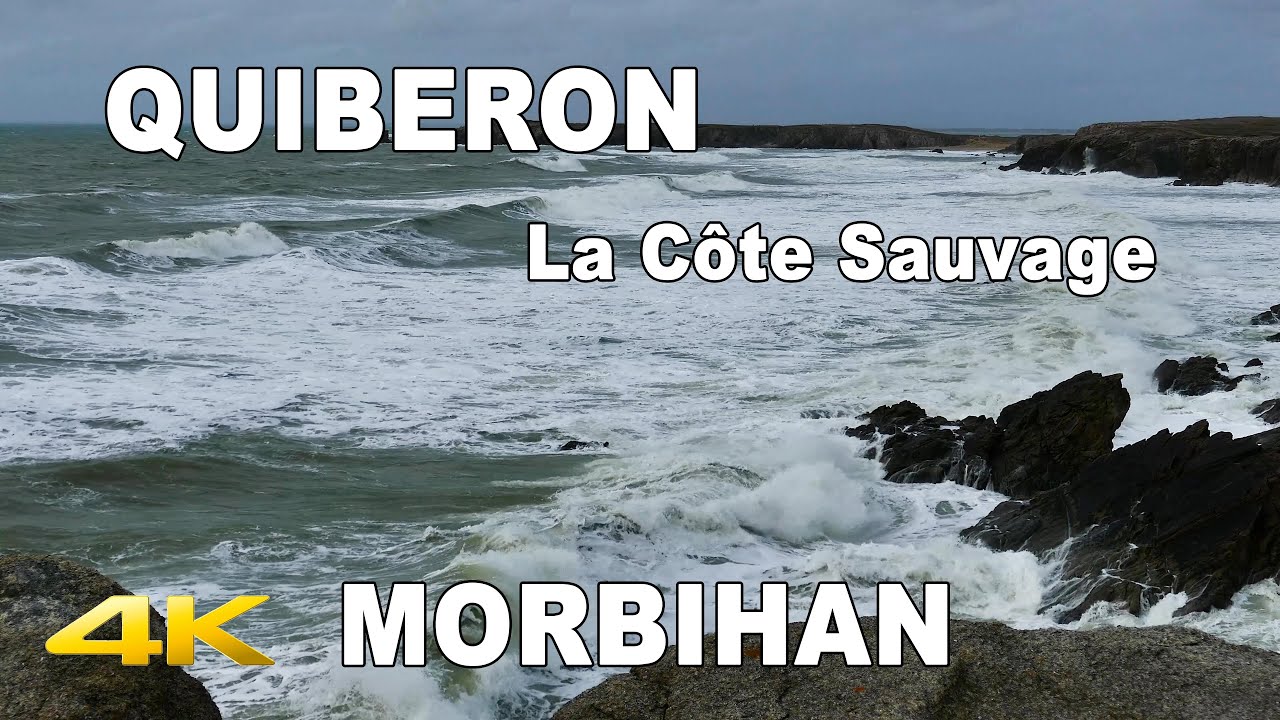 🇫🇷   QUIBERON  | LA COTE SAUVAGE  | Bretagne | FRANCE | 4K