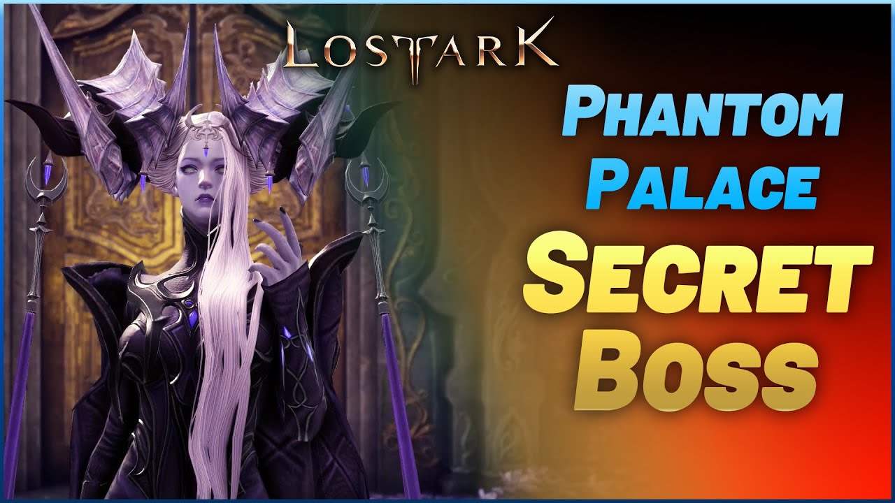 Lost Ark - SECRET BOSS FIGHT Phantom Palace & Hard Mode only HIDDEN LEVEL