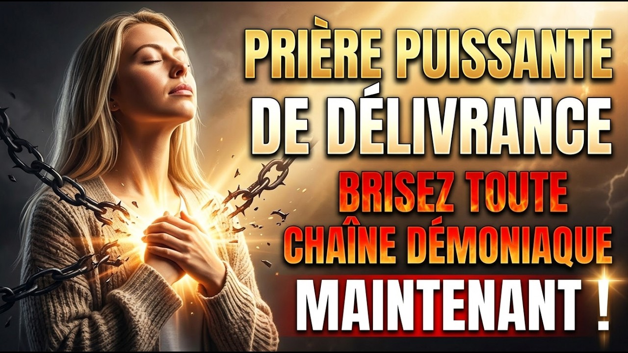 Prière Puissante de Délivrance : Brisez Toute Chaîne Démoniaque Maintenant !