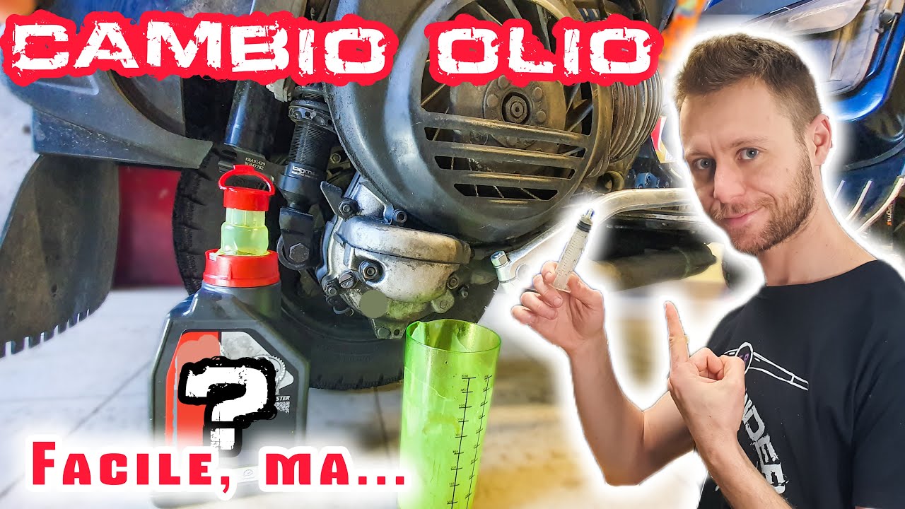 CAMBIO OLIO alla VESPA,  COME si fa e QUALE OLIO?