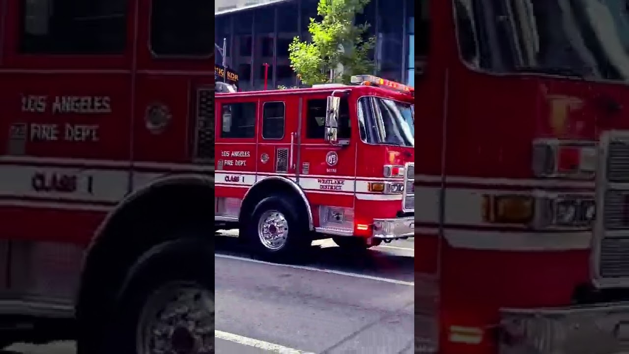 LAFD Light force 11 Responding