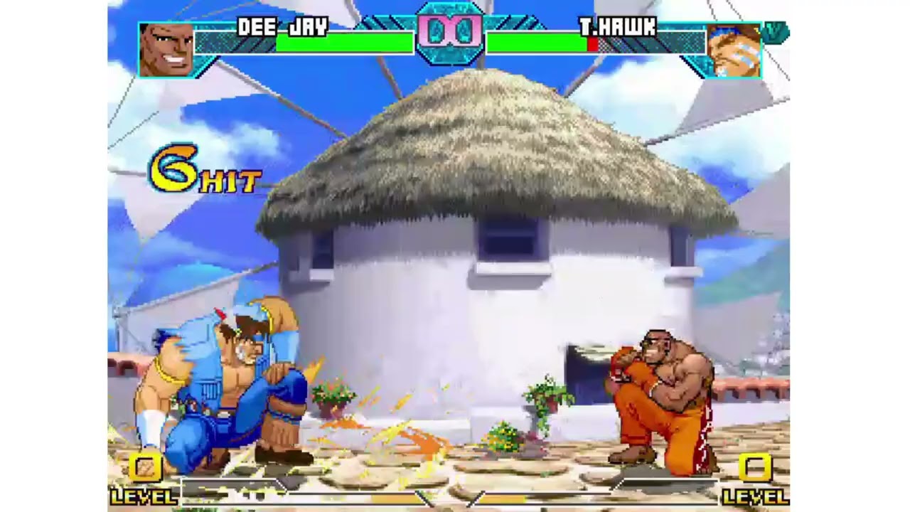 T.Hawk Vs Dee Jay - Mugen Battle