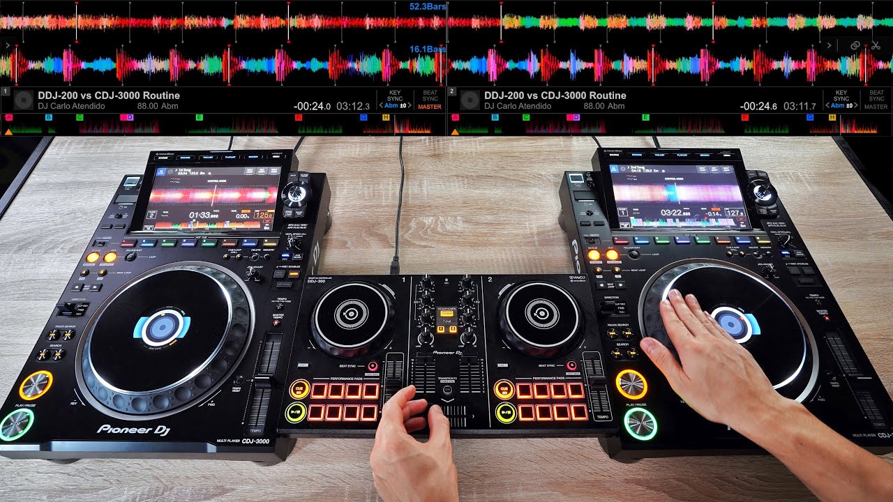 $150 DJ Controller VS $4,600 DJ Gear | Exhibition Mix with the DDJ-200 & CDJ-3000