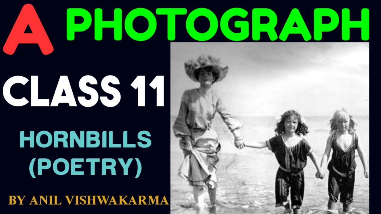 A PHOTOGRAPH | CLASS 11 | HORNBILLS: POEM | BY SHIRLEY TOULSON | ANIL VISHWAKARMA | MARUTI ACADEMY