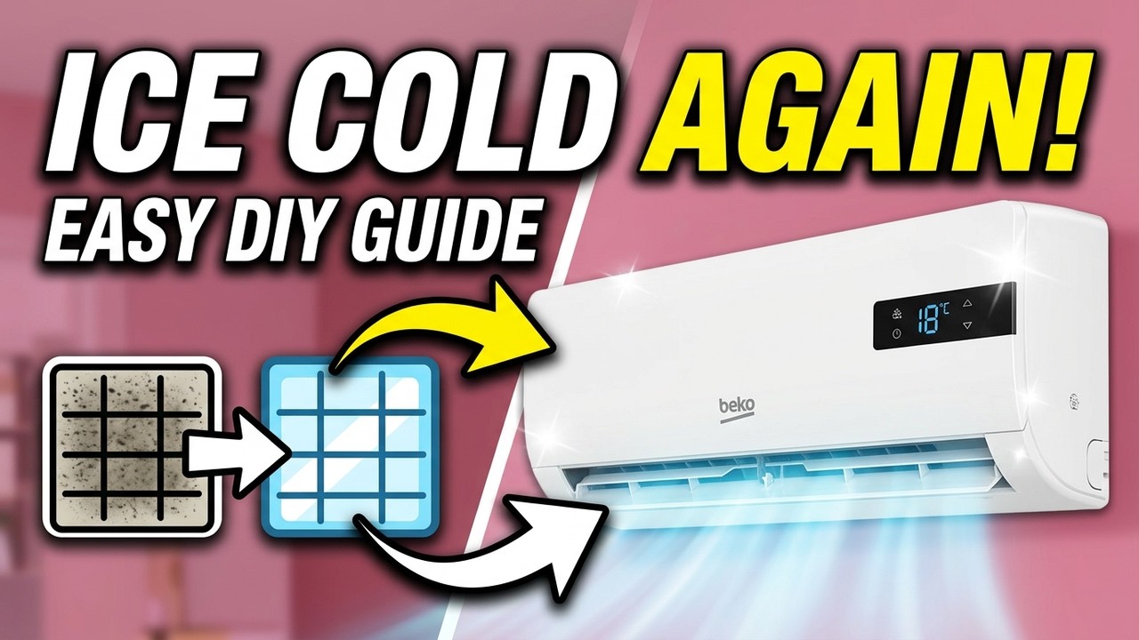 Beko Air conditioner cleaning DIY