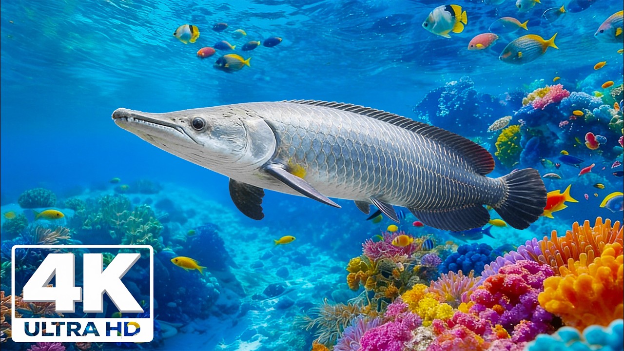 Ocean Fish 4K Ultra HD – Расслабляющий подводный мир для глубокого сна и снятия стресса