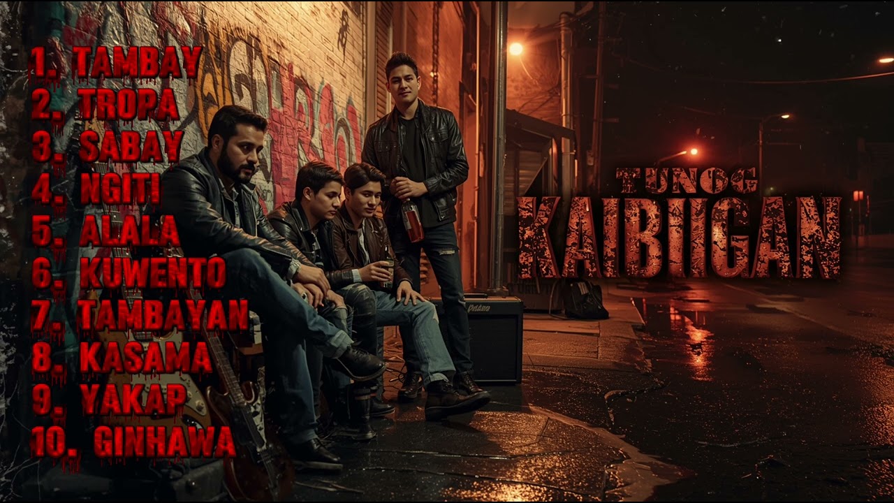 🎸🔥 KAIBIGAN 🔥🎸 – New Ultimate Tagalog Rock Album | Barkadahan, Rakrakan, Brotherhood & Grit