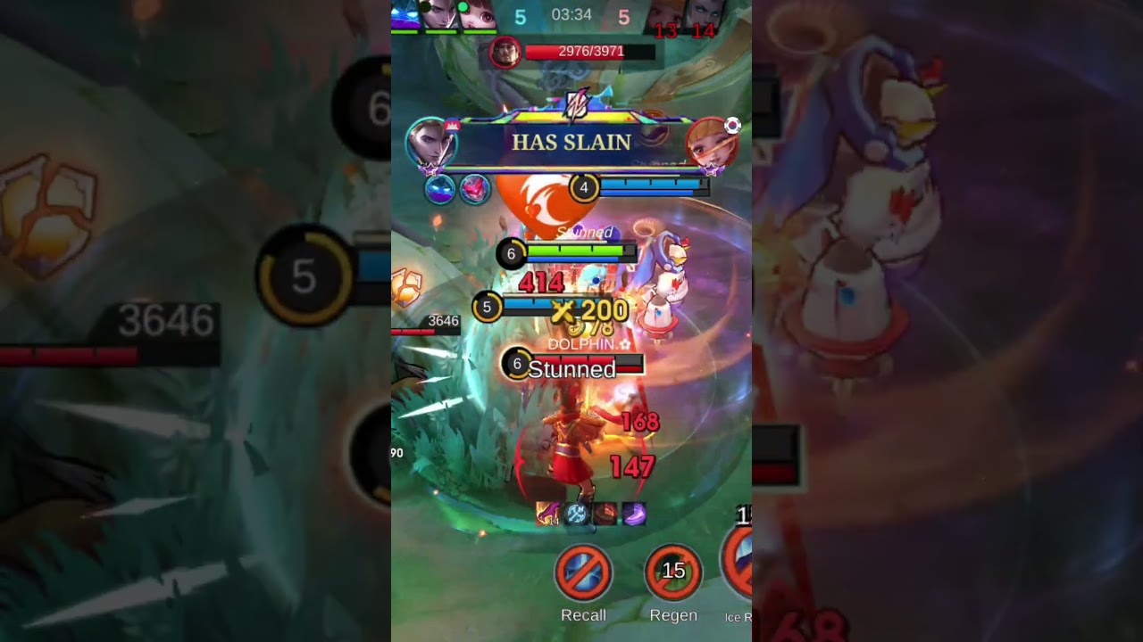 🔥 Saber Kill Moment - 04 #shorts #mlbb #mobilelegends #sabermlbb