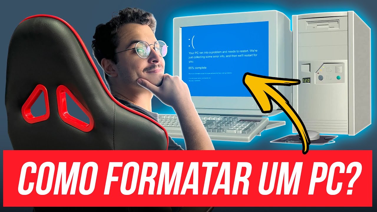 COMO FORMATAR O PC COM WINDOWS