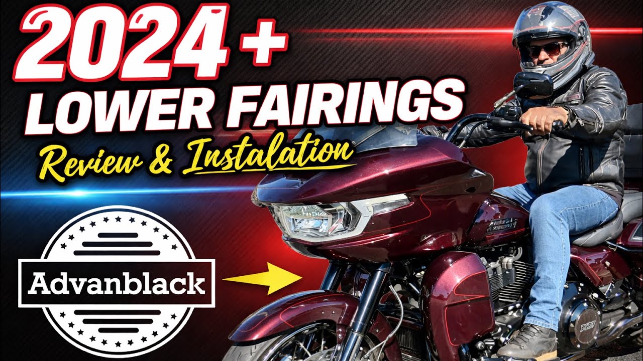 Advanblack 2024 + Lower Fairings Review | Perfect Fit for My Harley Davidson Road Glide!