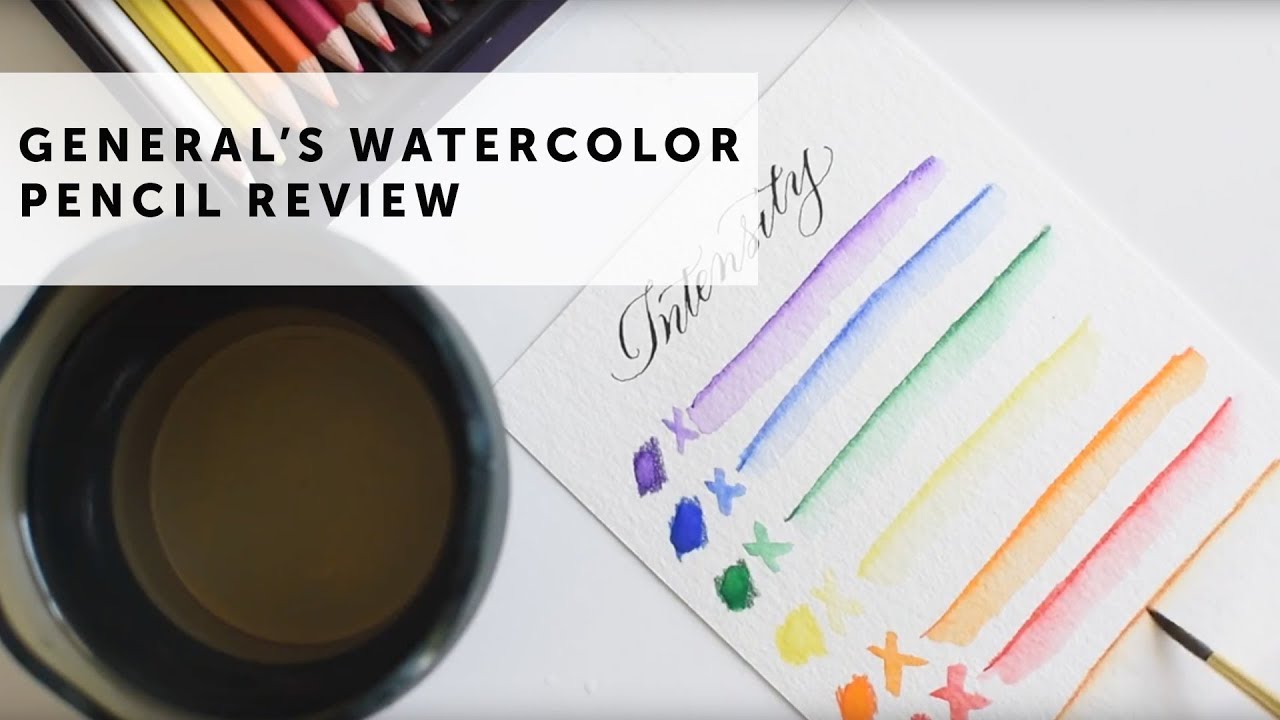 General's Watercolor Pencils Review