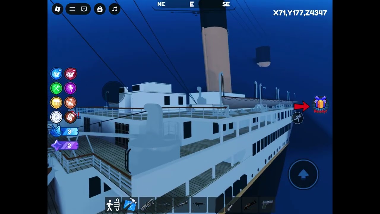 The sinking of the titanic part 3 (dosent split in half) + not grinding views like the others (cuts)