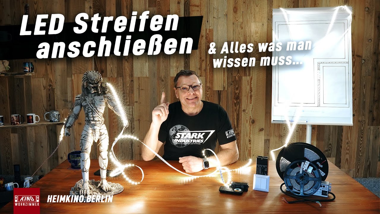 LED Strips richtig anschließen - Wie verkabelt man eine Lichtvoute