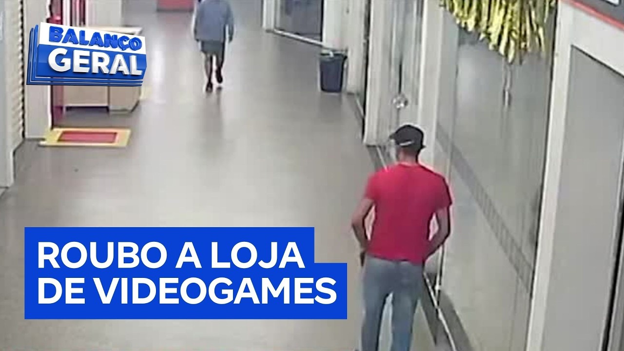 Loja de videogames é arrombada e furtada por quadrilha em galeria na zona sul de São Paulo