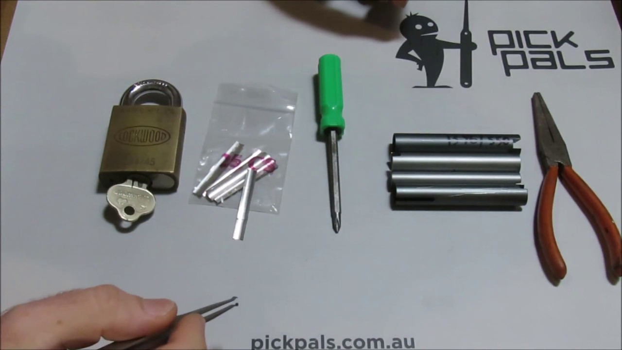 Lockwood Padlock Disassembly - Re-pin your locks!