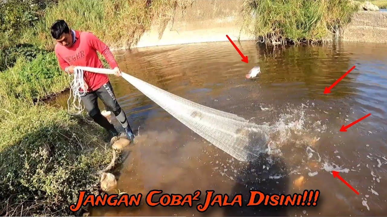 NYESEL ‼️ MENJALA IKAN DISINI GAK BAWA KARUNG 😱