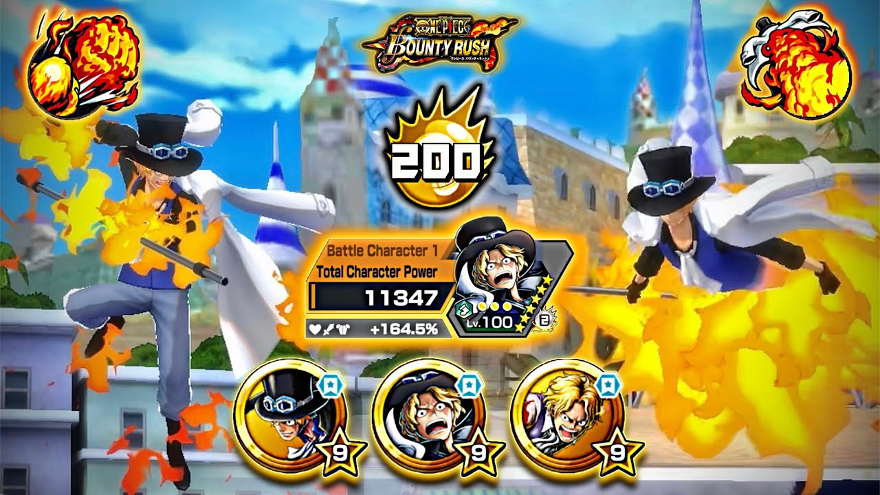 【Keep Them Kizaru Counters Coming!!】EX Flame Emperor Sabo with [Sabo Trio Medals] Showcase | OPBR