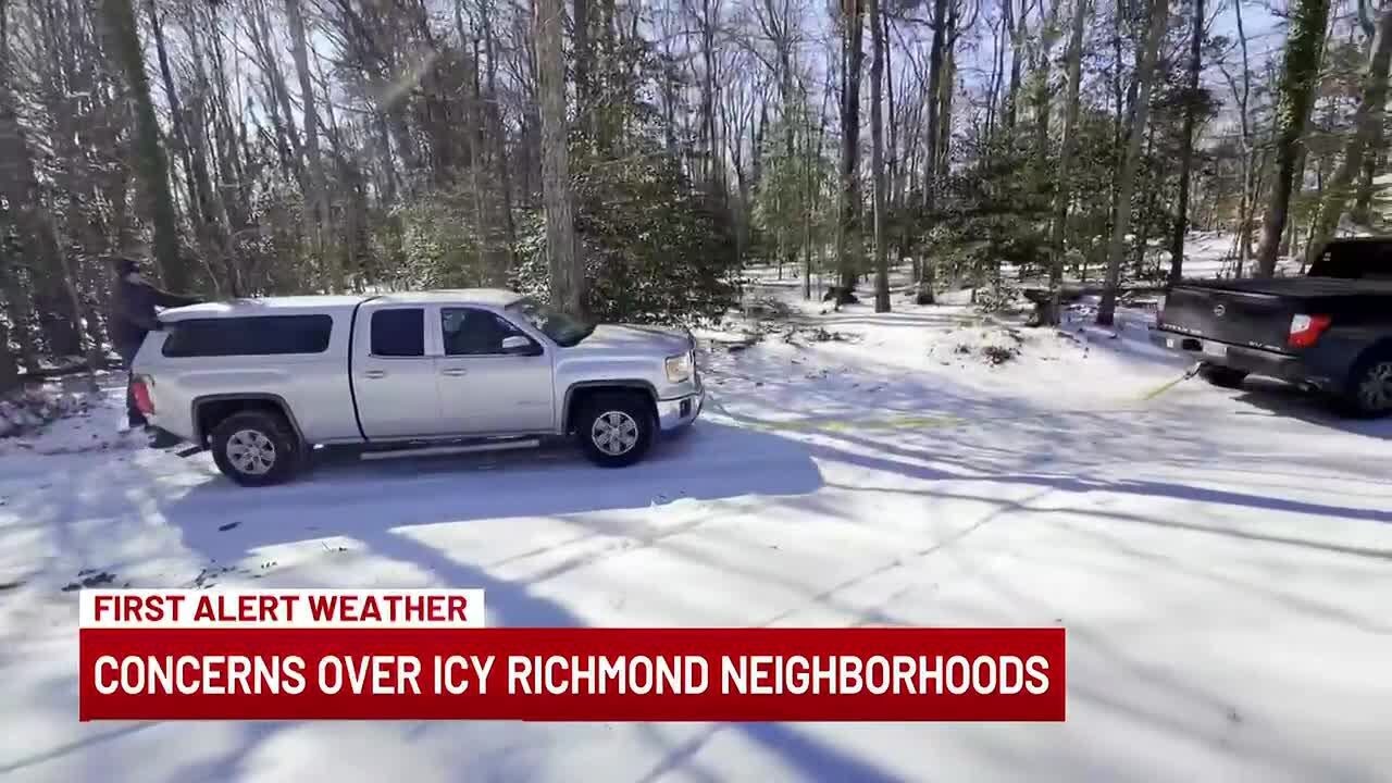 Concerns over icy Richmond neighborhoods