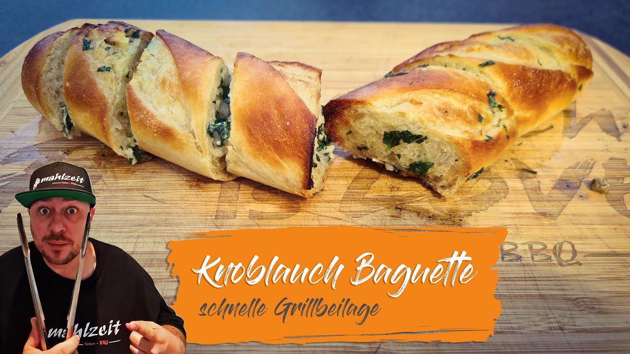 Knoblauch Baguette - Die schnelle Beilage