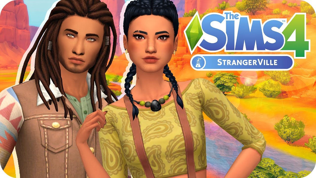STRANGERVILLE - ALL NEW CAS ITEMS 🌵 | Sims 4 StrangerVille Showcase
