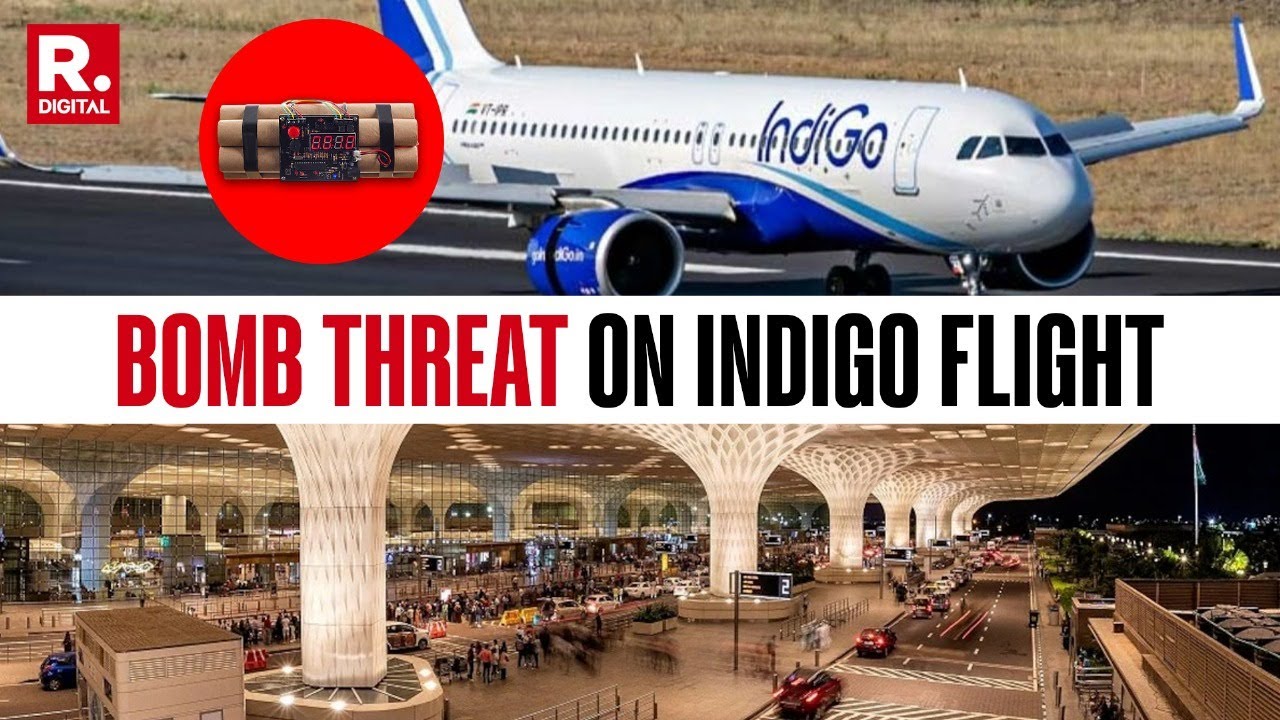BREAKING: Indigo Flight Receives Suspected Bomb Threat, Makes Emergency Landing At Mumbai Airport