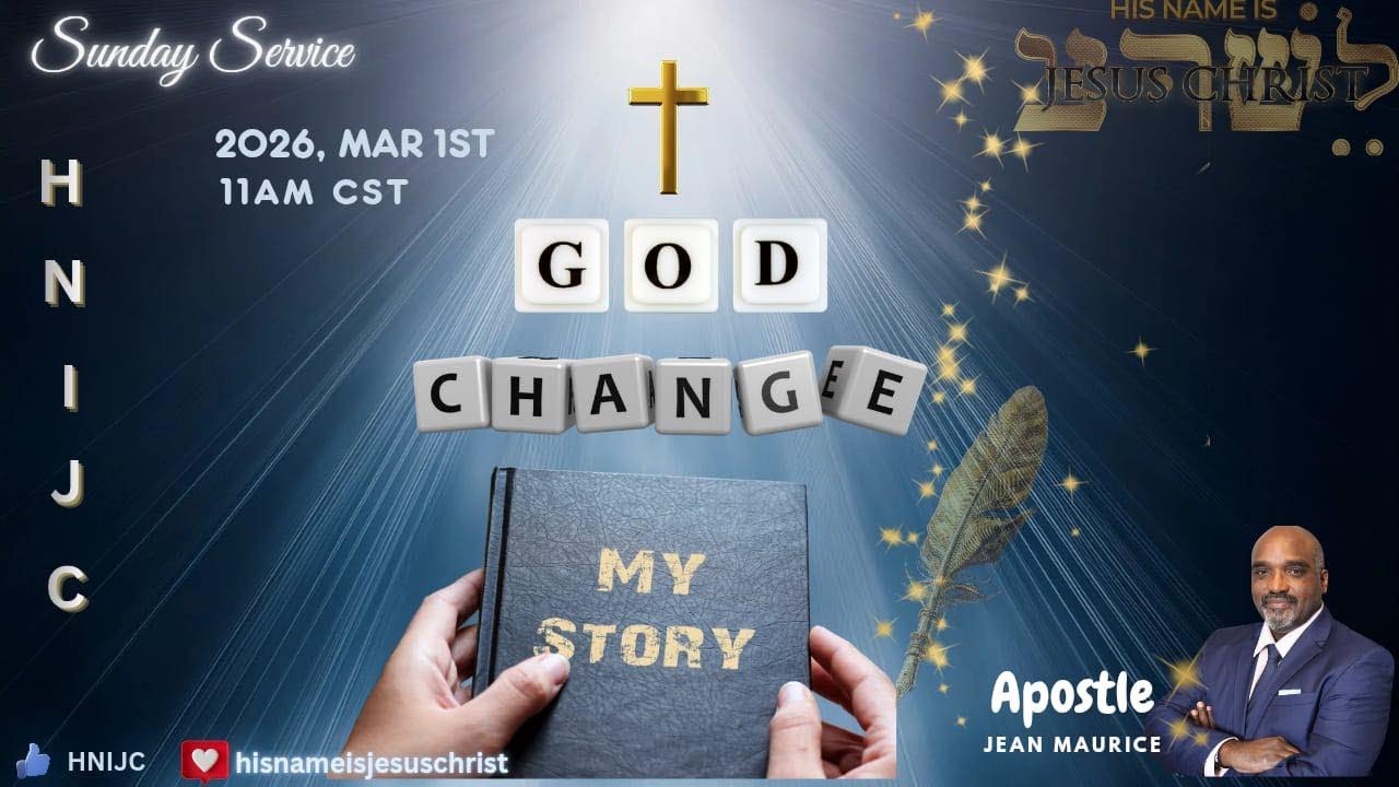 SUNDAY SERVICE | God Change My Story  03.01.26