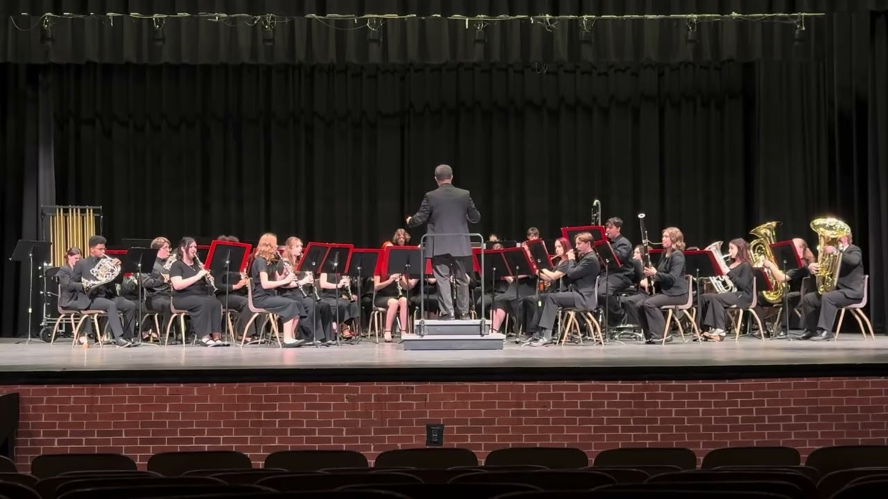 The Black Horse Troop by John Phillip Sousa // LCHS Wind Ensemble LGPE Performance