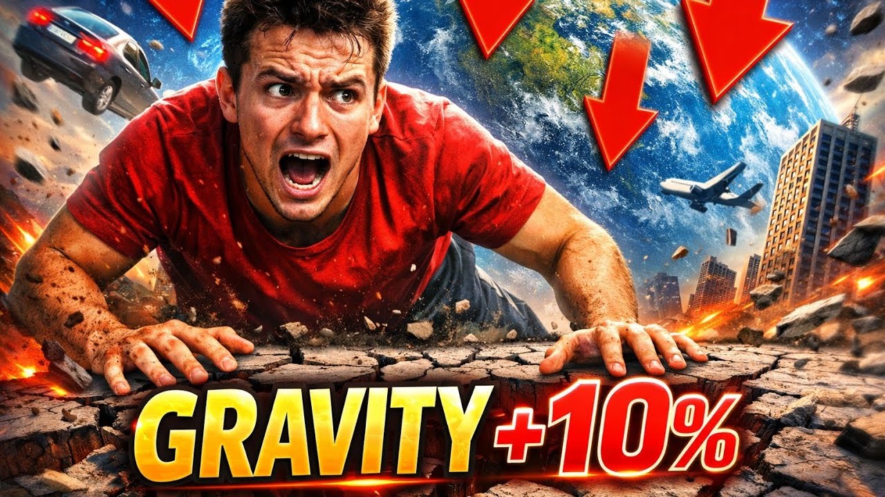What If Earth’s Gravity Became 10% Stronger? | 1 Minute Science