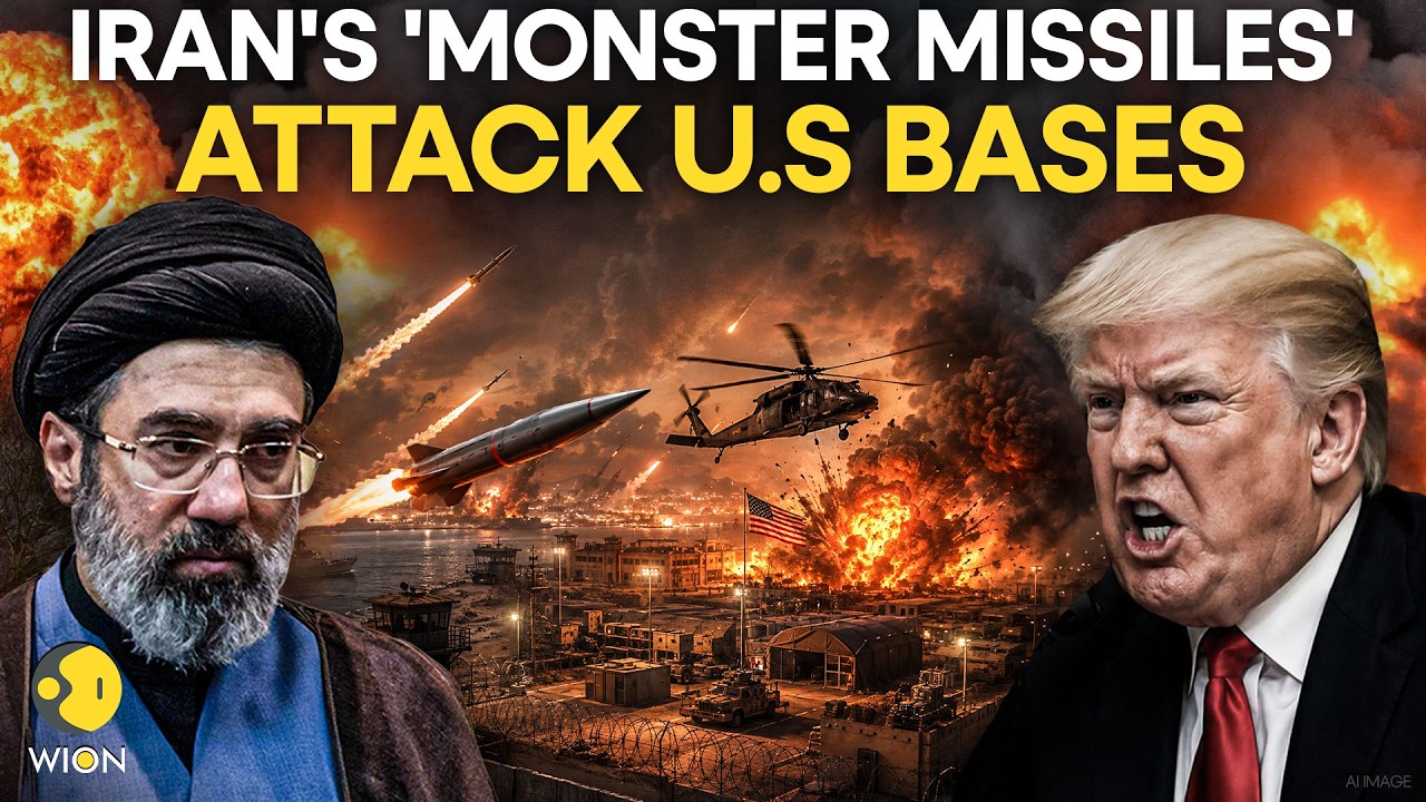 US-Iran War LIVE: Tehran's Deadly Missiles SHOCK America; Explosions Across US Bases In Gulf | WION