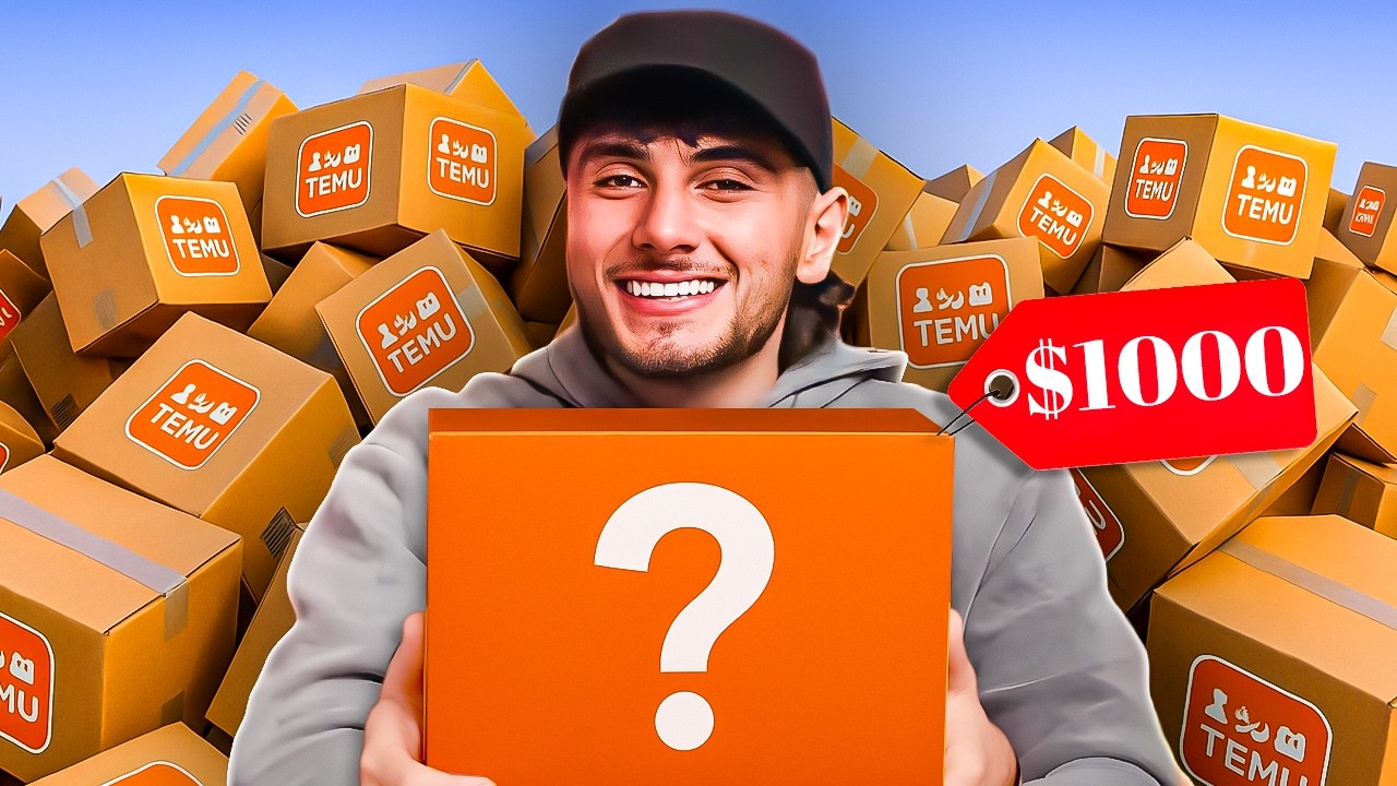 I Spent £1000 On Temu!