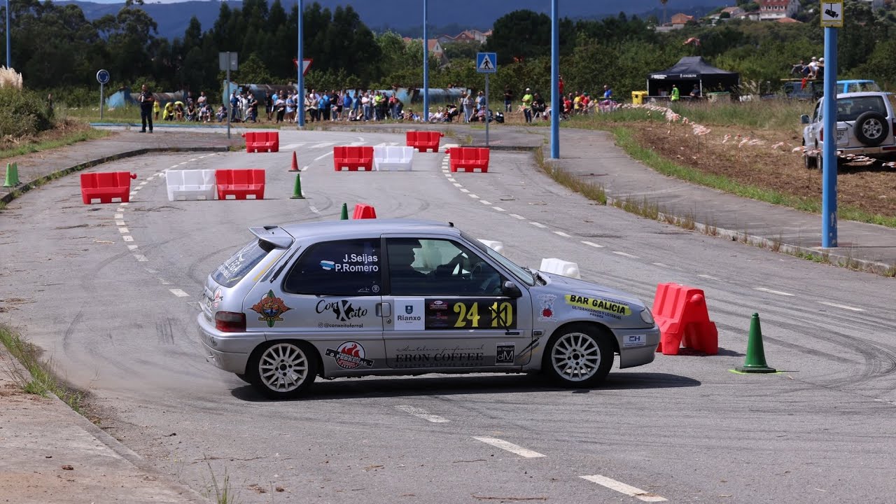 VIII SLALOM RIANXO - JAVI SEIJAS - CITROEN SAXO 1.1 ( ONBOARD )