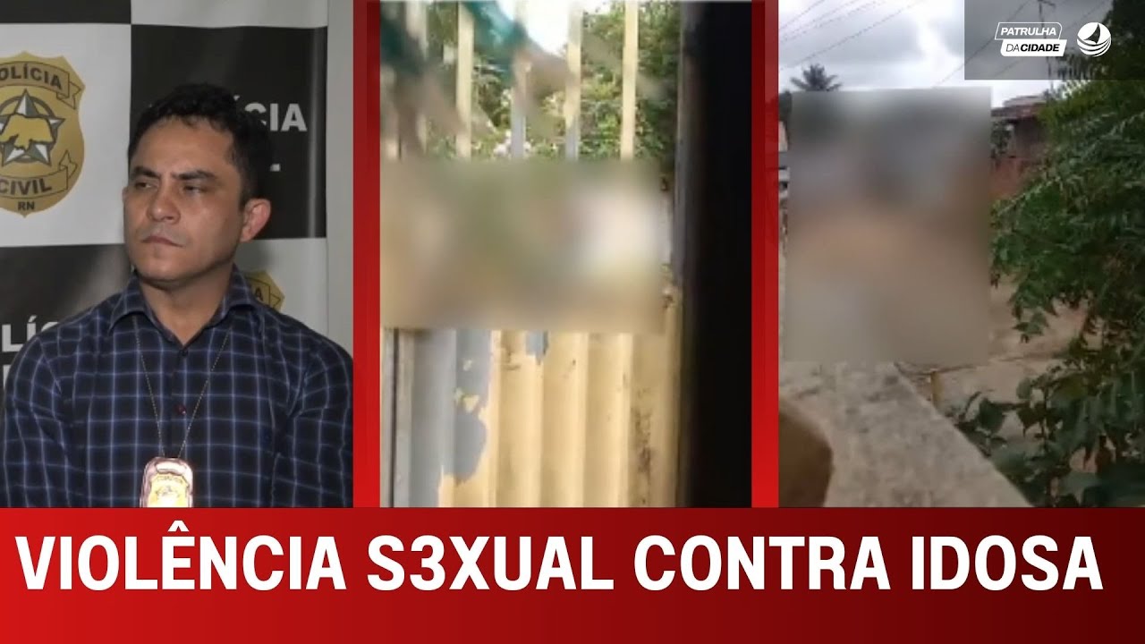 Homem preso em flagrante por crime S3XUAL contra idosa em Extremoz