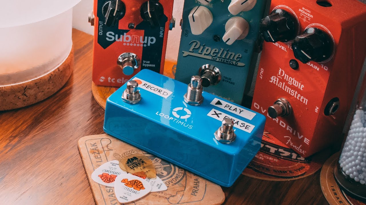 Лучшая педаль для домашней записи - LOOPTIMUS mini (USB MIDI Foot Controller)