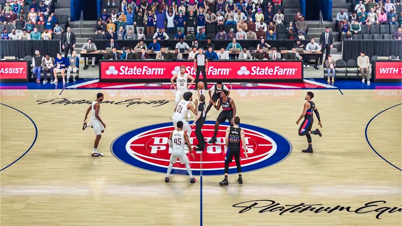 Detroit Pistons vs Cleveland Cavaliers 2/27/2026 NBA 2K26 Gameplay
